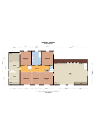 Floorplan - Grotestraat 30, 7081 CG Gendringen